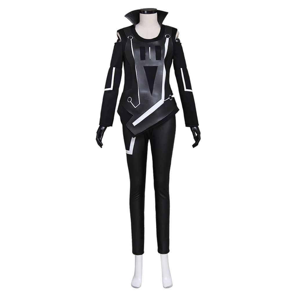Tron Legacy Quorra Cosplay Kostüm - Reflektierender Jumpsuit Lizenzierte Disney Outfit