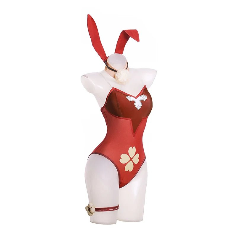 Weihnachts Hasenmädchen Klee Cosplay Kostüm Genshin Impact Klee Bunny Kostüm
