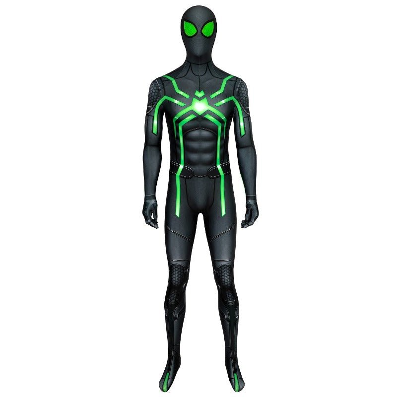 Spider Man Stealth Big Time Anzug PS4 Spiderman Bodysuit Spiel Cosplay Kostüm