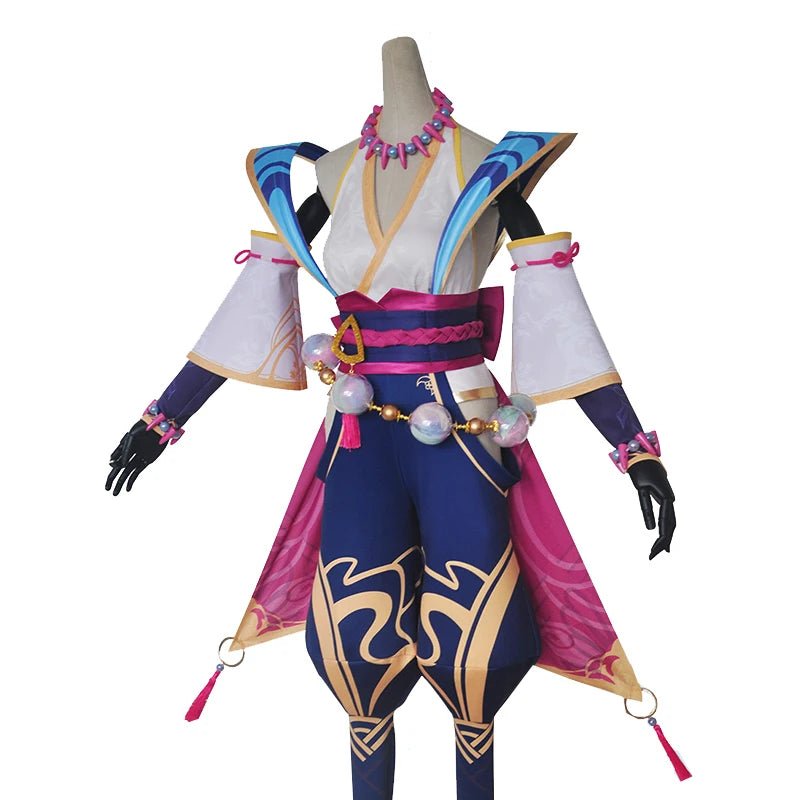 LOL Spirit Blossom Syndra Cosplay Kostüm Spiel LOL Syndra Kleid Frauen Kimono Volles Set