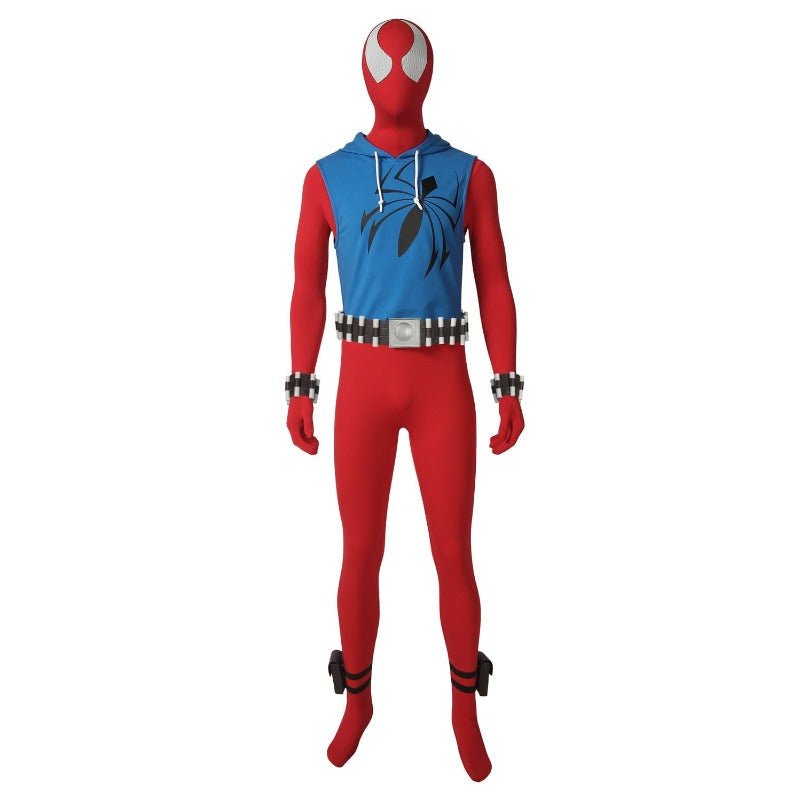 Scarlet Spider Ben Reilly Cosplay Kostüm - Authentisches Spider-Verse Outfit