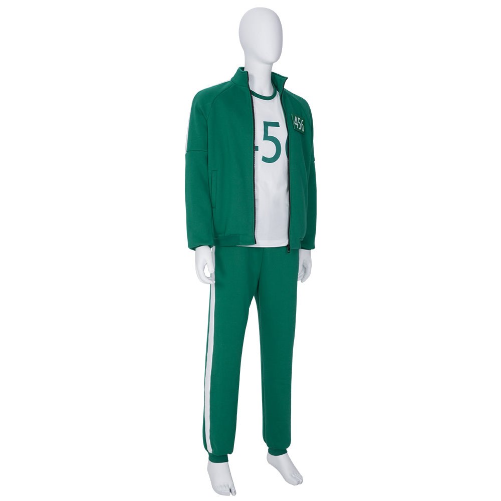 Squid Game Gefängnisuniform Cosplay Kostüm - Authentisches TV-Serien-Outfit
