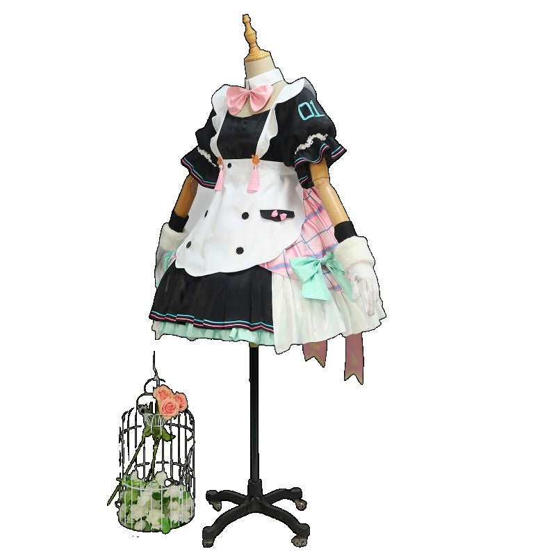 Magical Mirai 2021 Kleeblatt Hase Miku Cosplay Kostüm mit Stiefeln - Hatsune Miku Cosplay Outfit