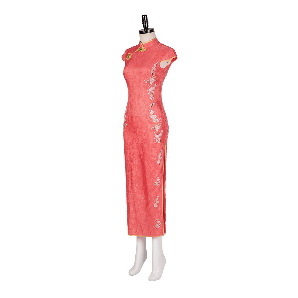 Licht und Nacht Liebe Cheongsam Cosplay Kostüm - Elegantes traditionelles chinesisches Kleid für Fans