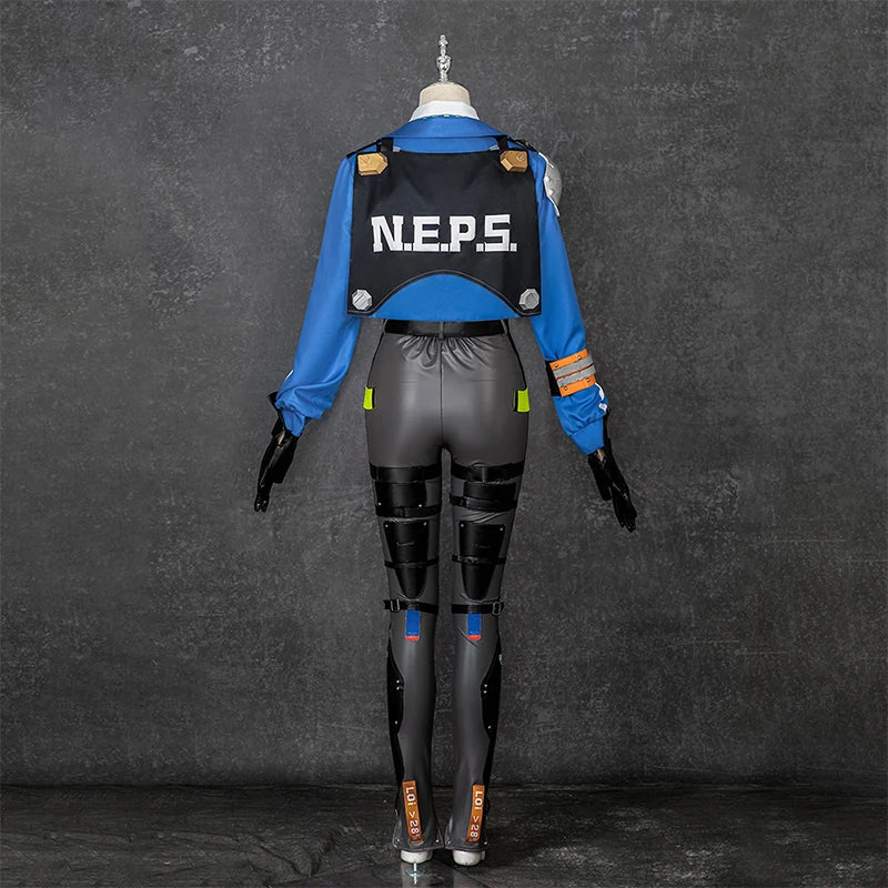 Spiel Zenless Zone Zero Zhu Yuan Cosplay Kostüm Kriminaluntersuchungsleiter Uniform Halloween Cosplay Party Outfit