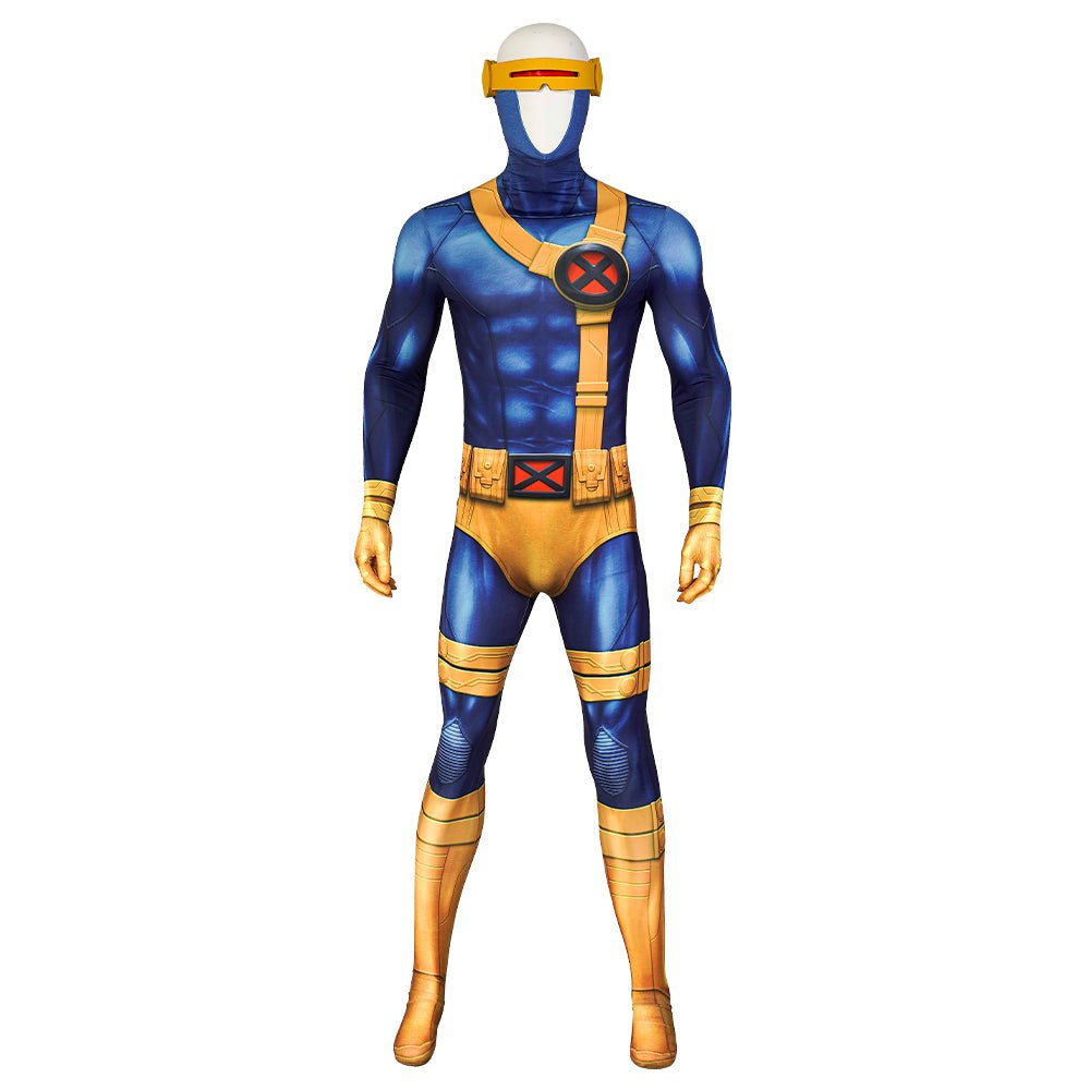 Cosplay X-Men 97 Cyclops Anzug Superheld Scott Summers Erwachsene Männer Bodysuit