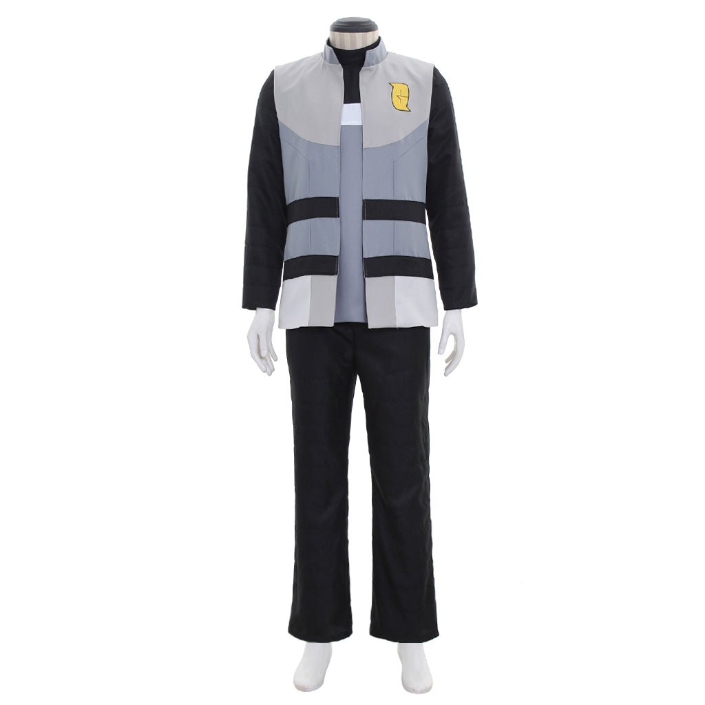 Pokémon Galaktischer Boss Cyrus Cosplay Kostüm - Team Galaktischer Leiter Outfit