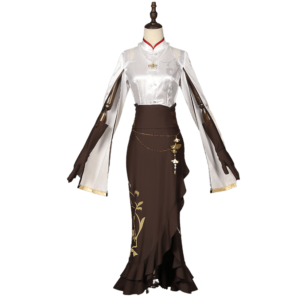 Genshin Impact x Pizza Hut Zusammenarbeit - Ningguang Cosplay Kostüm