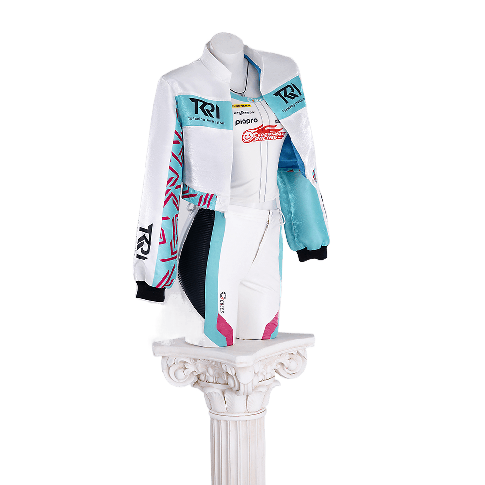 Hatsune Miku Racing KYOJO CUP 2024 Cosplay Kostüm - Premium Qualität Anime Outfit
