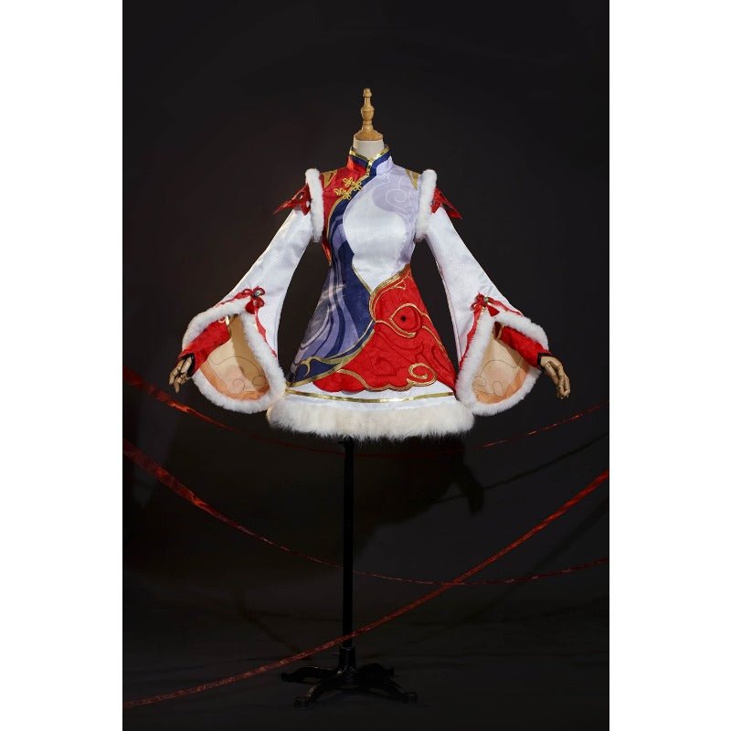 League of Legends Seraphine Cosplay Kleid Frauen’s Fee Kostüm für Halloween