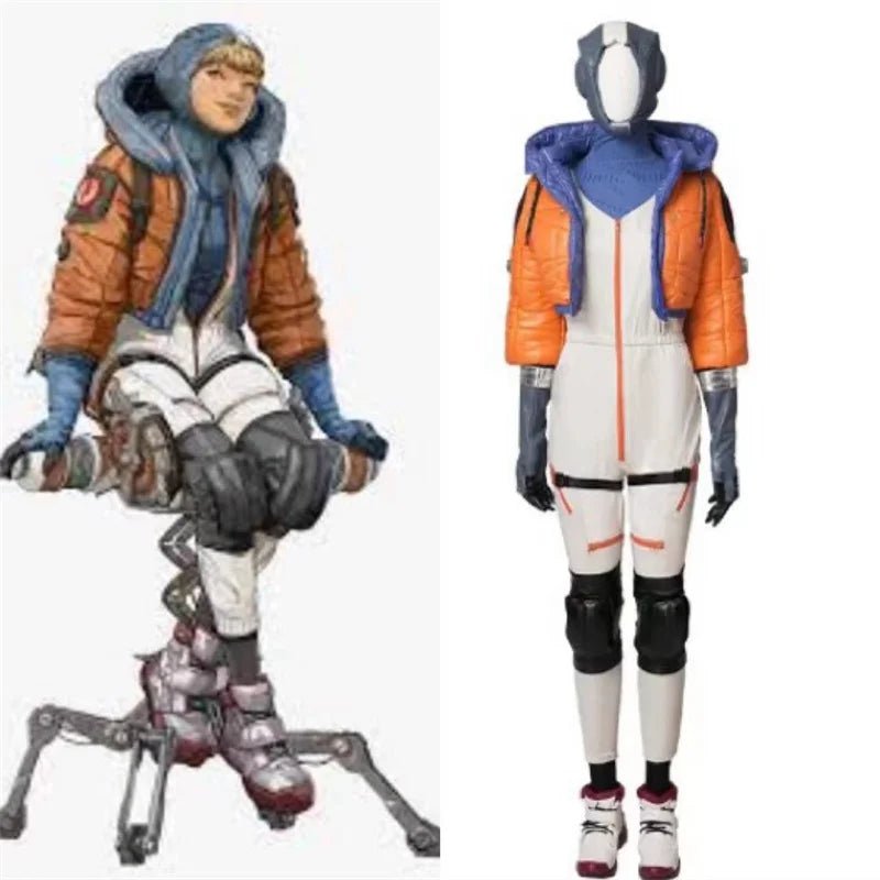 Spiel Apex Legends Wattson Cosplay Kostüm Natalie Paquette Anzug Damen Halloween Outfits