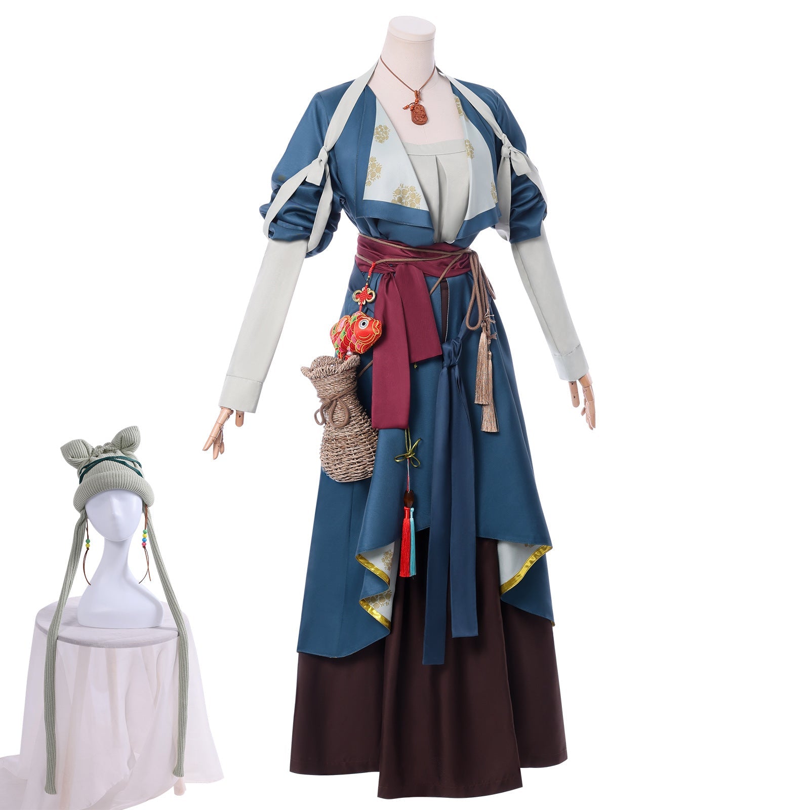 Wo die Winde sich treffen Yingying Antikes Stil Cosplay Kostüm - Spielgenaues Outfit