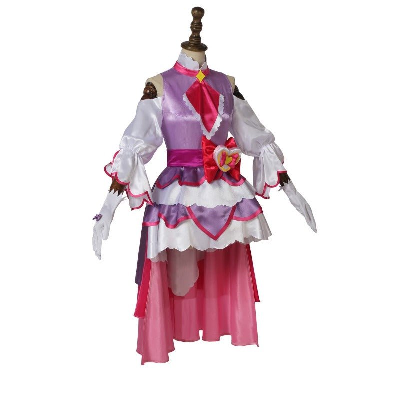 Anime Hugtto! Pretty Cure Cure Ruru Amour Cosplay Kostüm - Elegantes Design für Fans