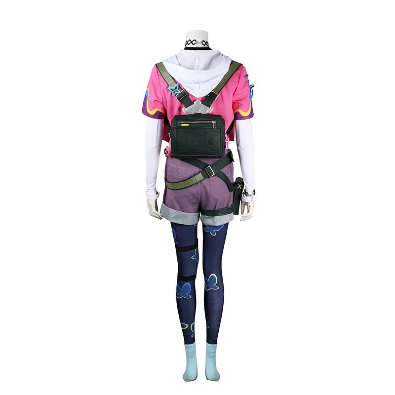 Nelken Cosplay Kostüm Spiel Valorant Nelken Unsterblich Cosplay Kostüm Frauen Kampfuniform Halloween Party Outfit Vollständiges Set