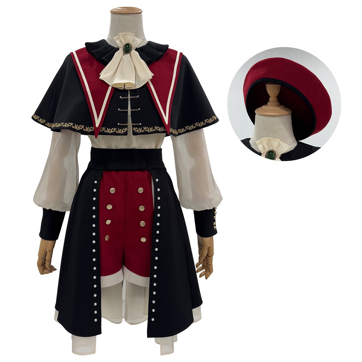 BanGDream Ave Mujica Wakaba Mutsumi Cosplay Kostüm - Hochwertiges Anime-Outfit