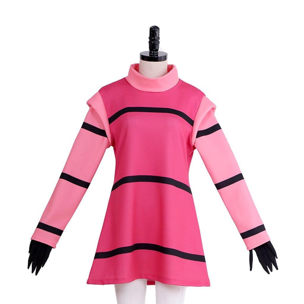 Damen Rosa Hoodie Mantel für ZIM Cosplay | Halloween Film & TV Kostüm | Invader ZIM Cosplay Jacke
