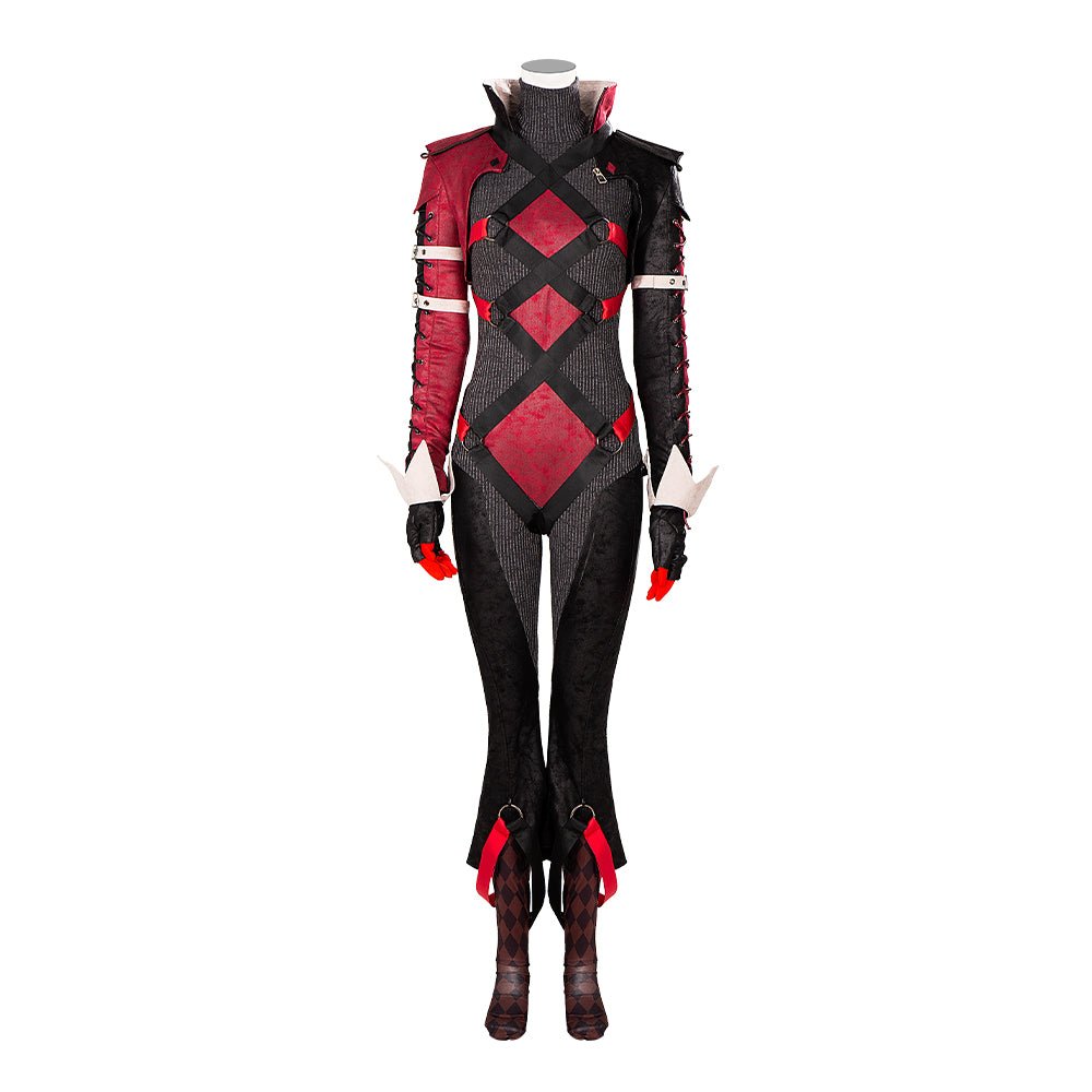 DC Spiel Gotham Knights Harley Quinn Cosplay Kostüm - Premium Qualität