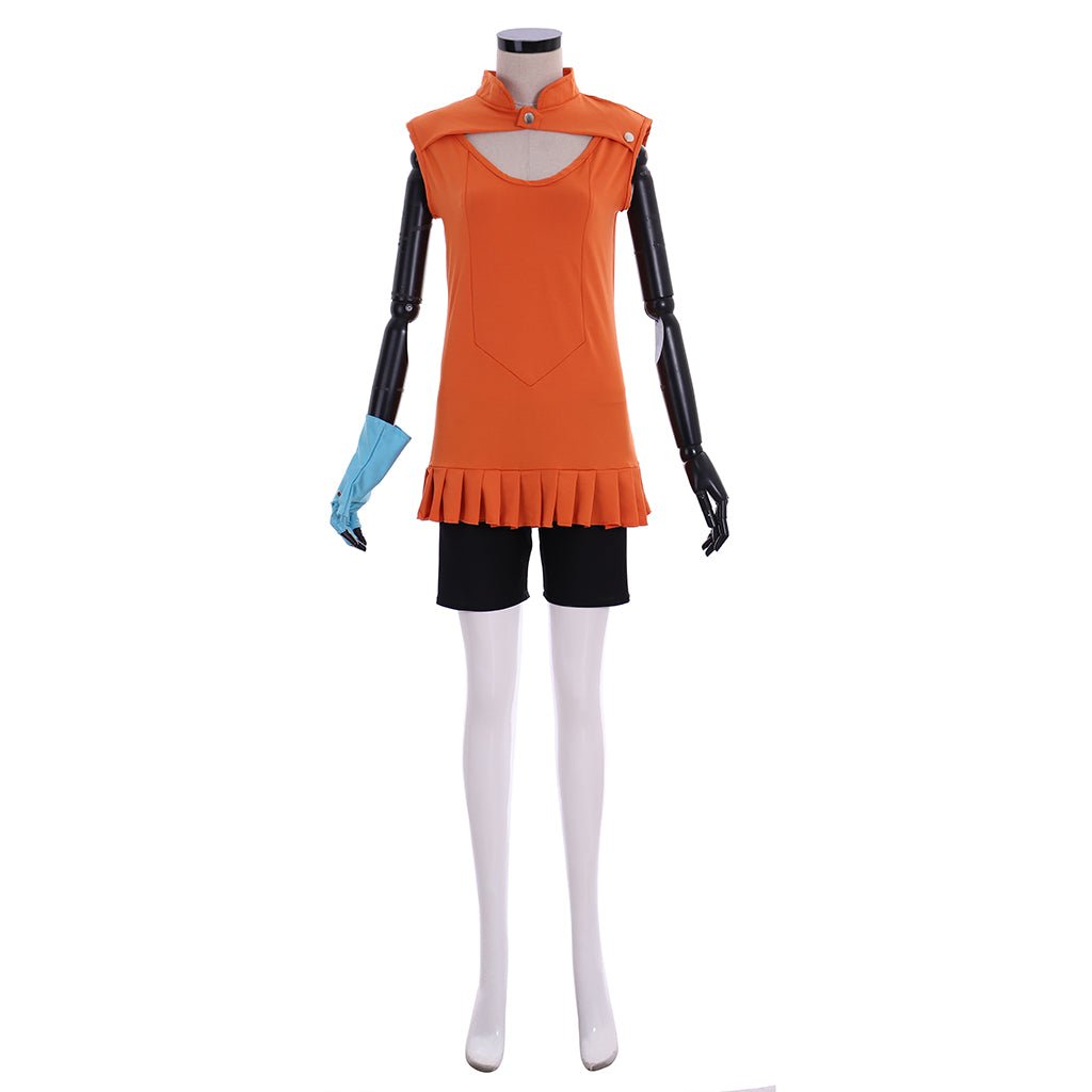 Die sieben Todsünden Diane Schlange der Neid Frauen COS Kostüm Badeanzug