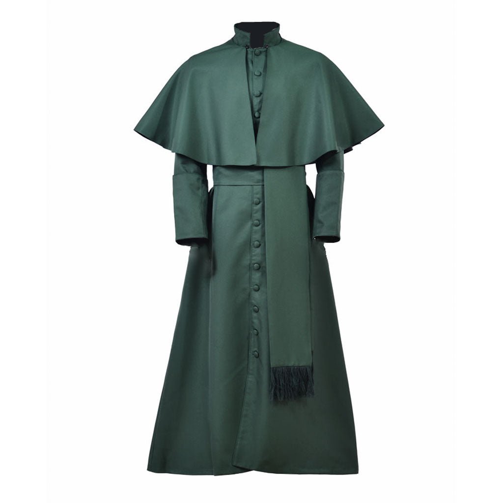 Mittelalterliche Geistliche Robe - Maßgeschneiderte Katholische Priester Kassocke & Liturgische Gewänder | Silberkönig Männer Mittelalter Serie