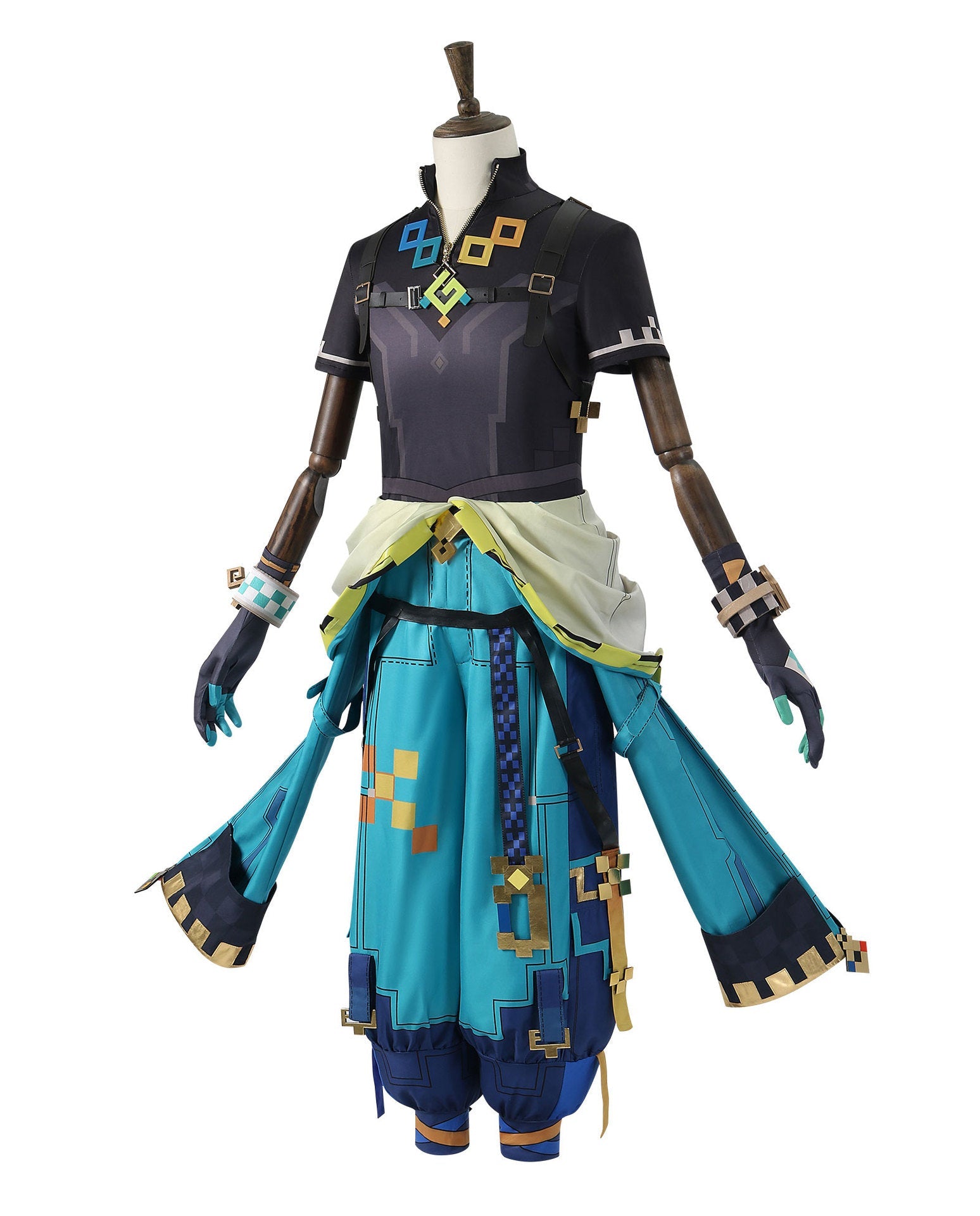 Genshin Impact Knecht Cosplay Kostüm – Premium Halloween Verkleidung