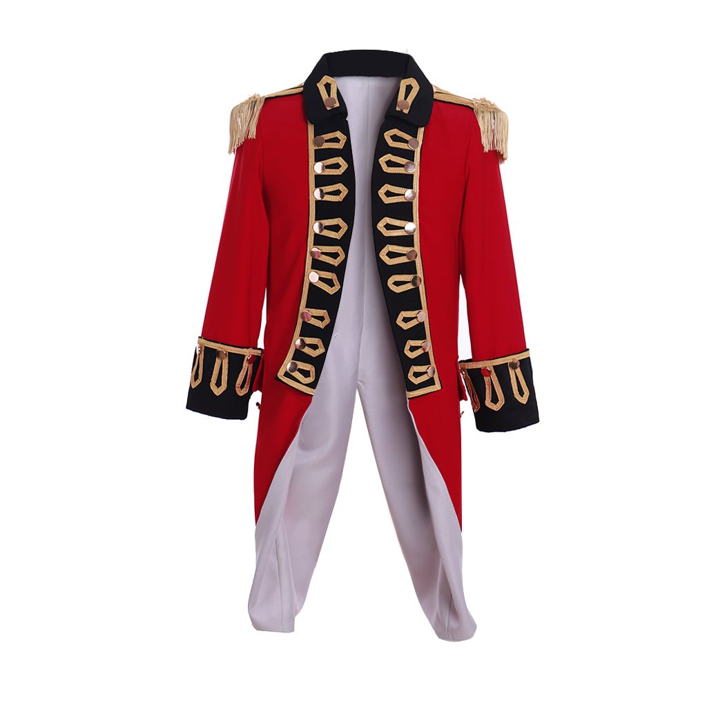 Hamilton Viktorianischer Roter Prinzenmantel – Königliches Militäruniform Jacket