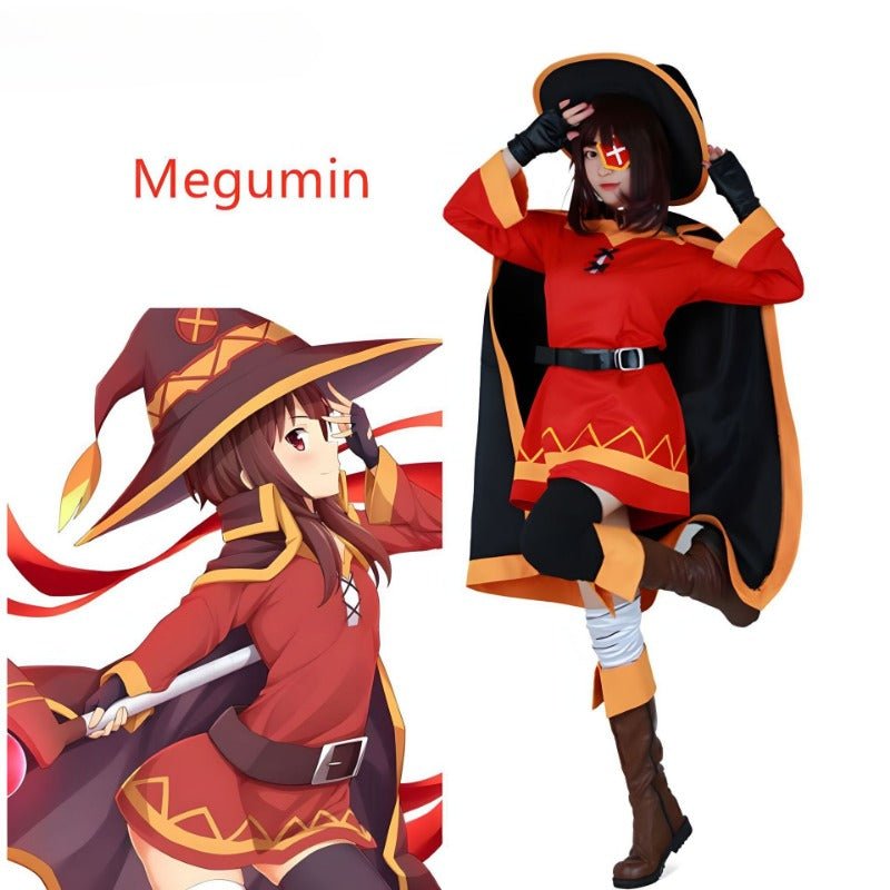 KonoSuba: Gottes Segen auf dieser wunderbaren Welt! Megumin Cosplay Kostüm
