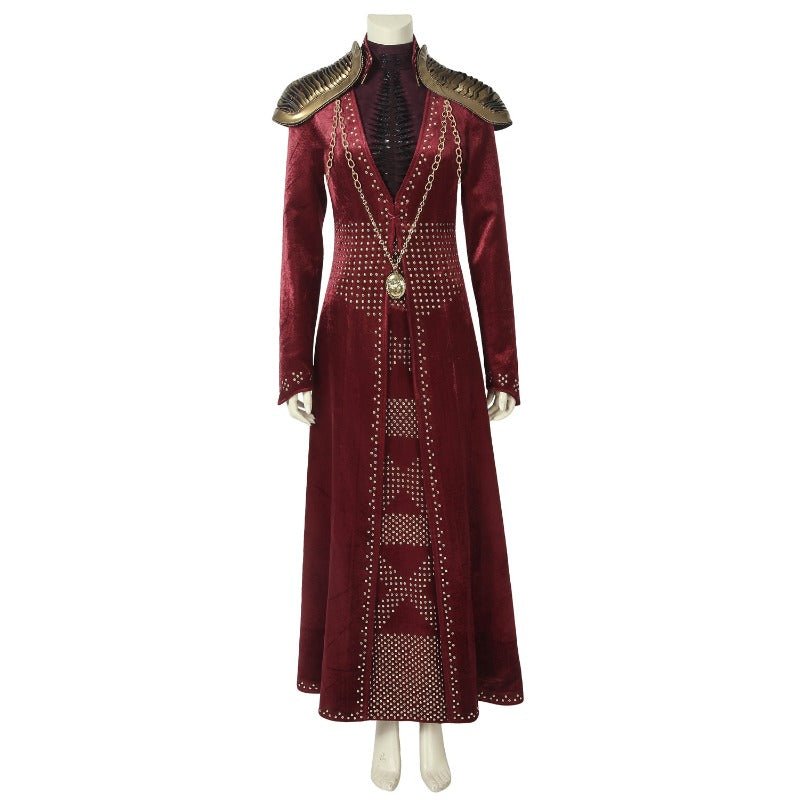 Cersei Lannister Rotes Kleid Cosplay Kostüm | Maßgeschneidertes Game of Thrones Outfit