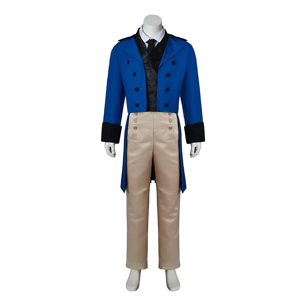 Herren Regency Frack Kostüm - Mr. Darcy Viktorianisches Outfit | Silberkönig Mittelalter Serie