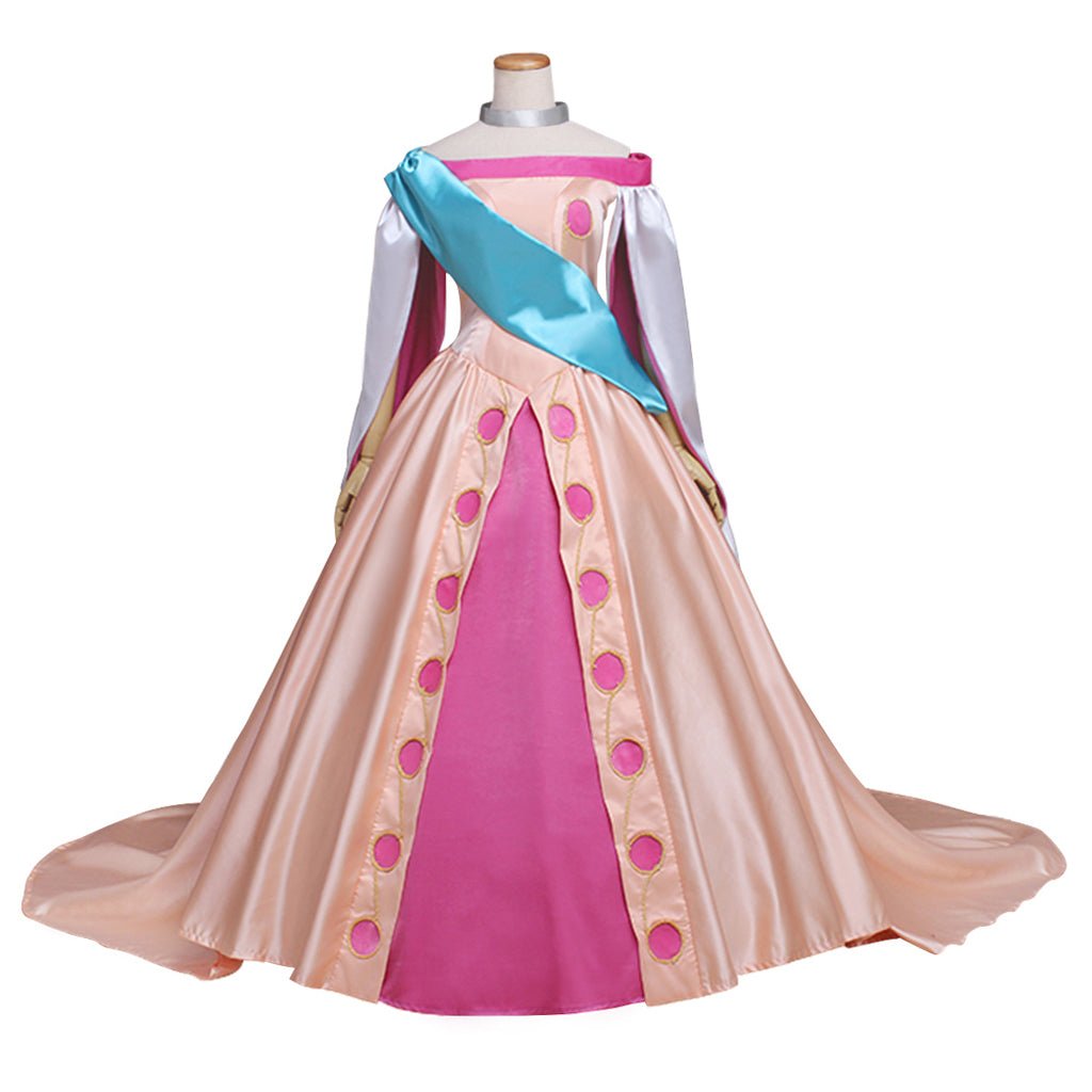 Prinzessin Anastasia Cosplay Kostüm Kleid | Elegantes Disney-inspiriertes Kleid für Frauen für Cosplay & Events
