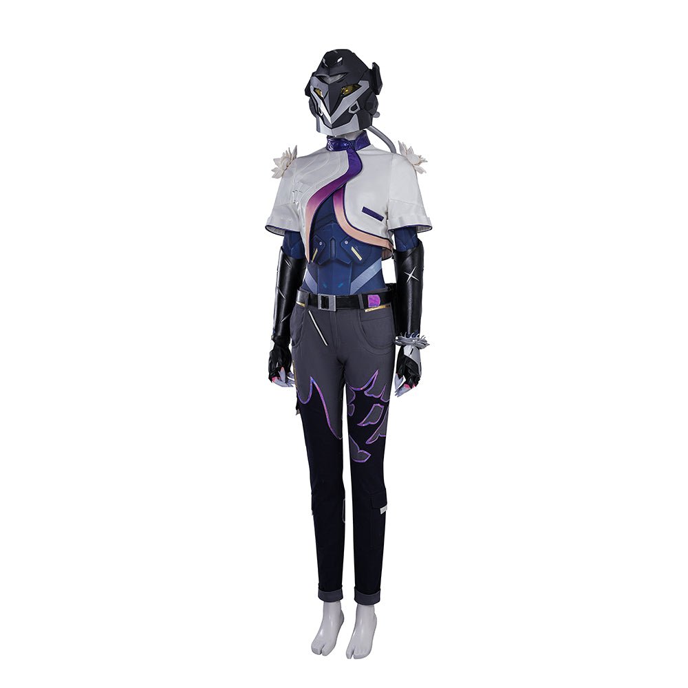 Furchtloses Abkommen - Vith Valorant Viper Cosplay Kostüm