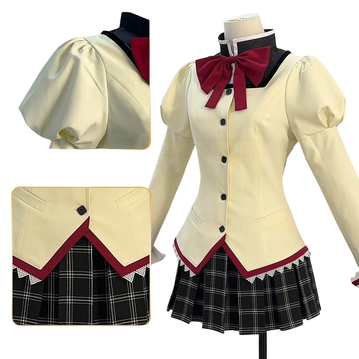 Magische Mädchen Madoka Magica Cosplay Kostüm - Kaname Madoka, Akemi Homura