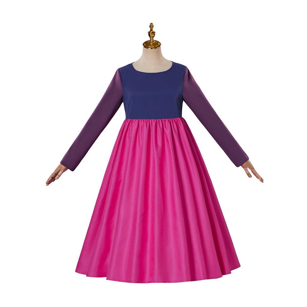 Damen Madam Mim Cosplay Kostüm Kleid | Erwachsene Halloween Party Outfit