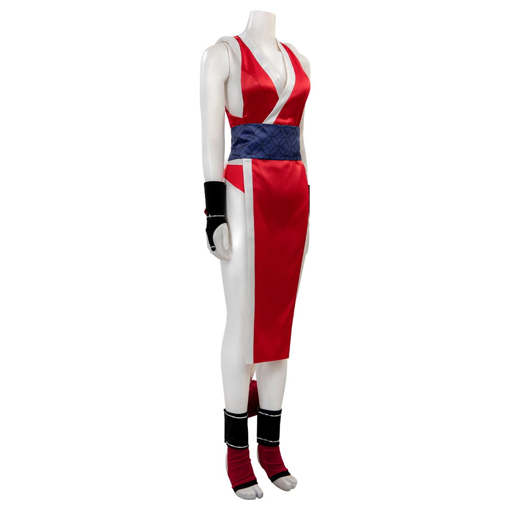 Street Fighter Mai Shiranui Cosplay Kostüm - Hochwertiges Spielcharakter-Outfit
