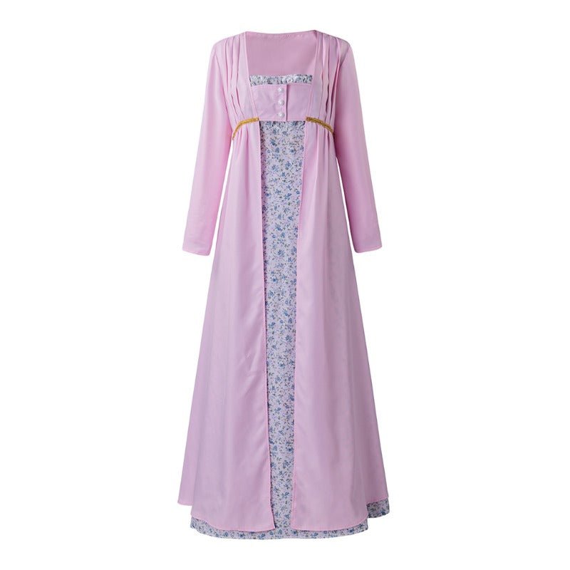 Regency Jane Austen Pastoral Spencer Robe Kleid | Viktorianisches Mittelalter Ballkostüm