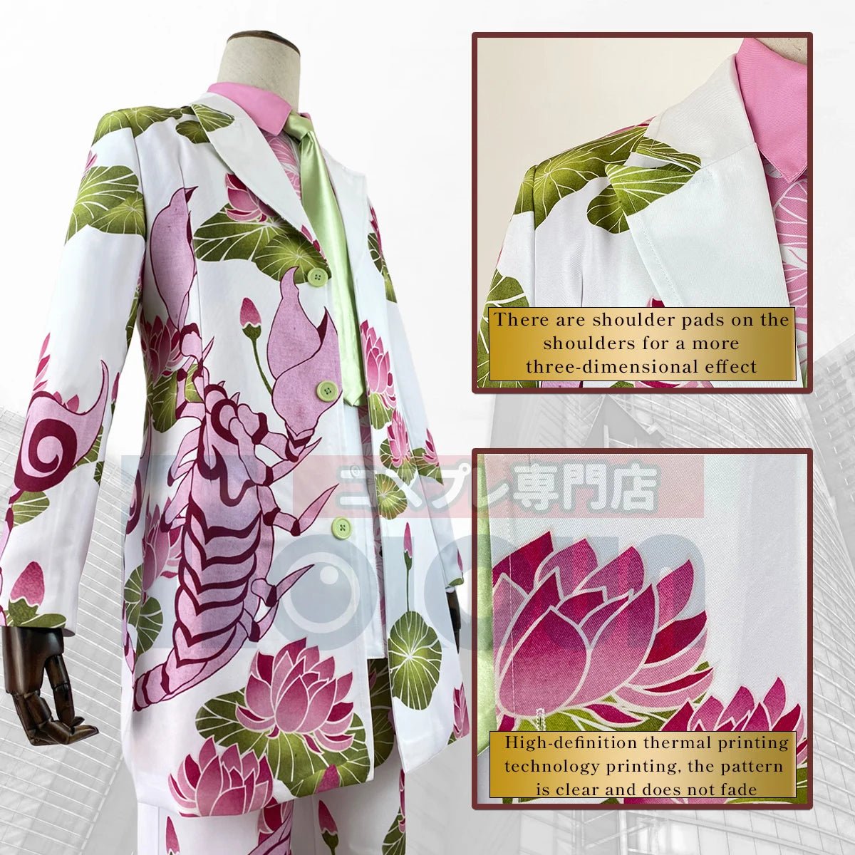 Tokyo Anime Cosplay Kostüm Ausstellungsanzug Haruchiyo Sanzu Uniform Pink Scorpio 4PCS Verkleidung Halloween Geschenk