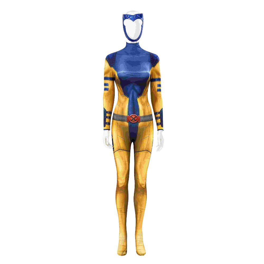 X-Men Phoenix Jean Grey Cosplay Anzug Komplettset Halloween Kostüm