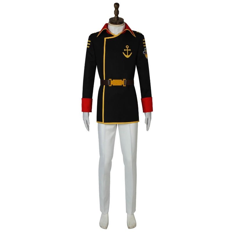 Space Battleship Yamato Juzo Okita Cosplay Kostüm Halloween Outfit