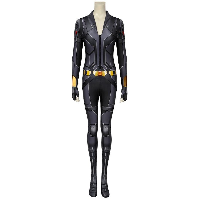 Natasha Romanoff Black Widow Cosplay Kostüm Jumpsuit für Halloween und Karneval