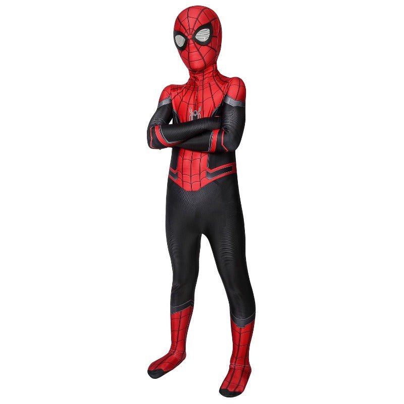 Jungen Marvel Spider-Man Zentai Anzug Kostüm - Webschleudernder Held Anzug mit Maske