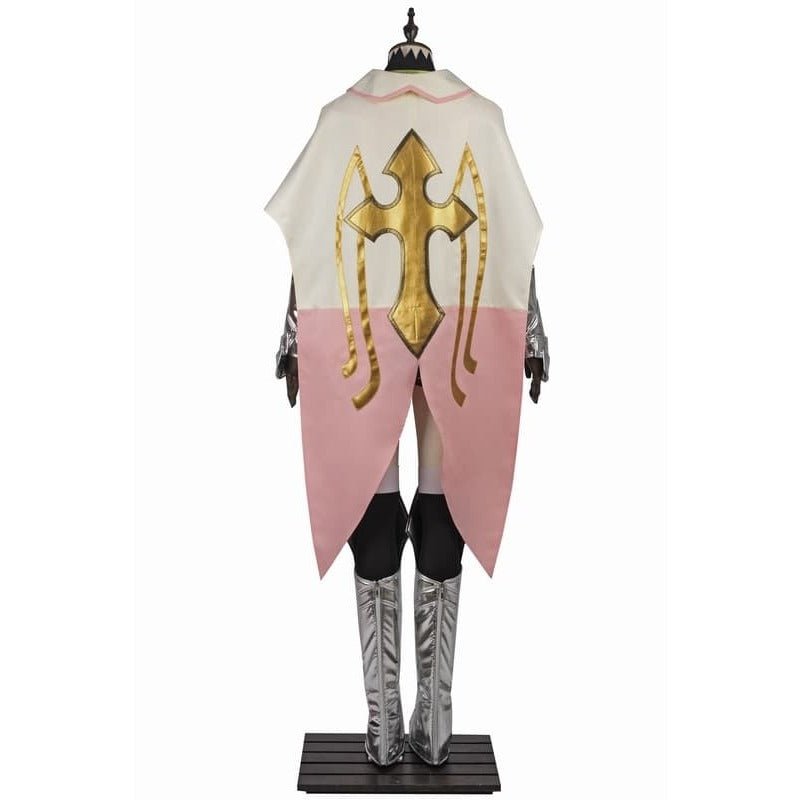 Tales of Zestiria Cosplay Kostüm Damen Sorey Uniform mit Umhang & Socken Vollständiges Set für Halloween