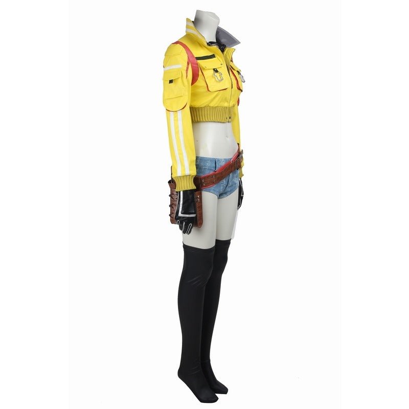 Cindy Aurum FF15 Cosplay Kostüm - Damen Kampfuniform Set für Halloween & Rollenspiel