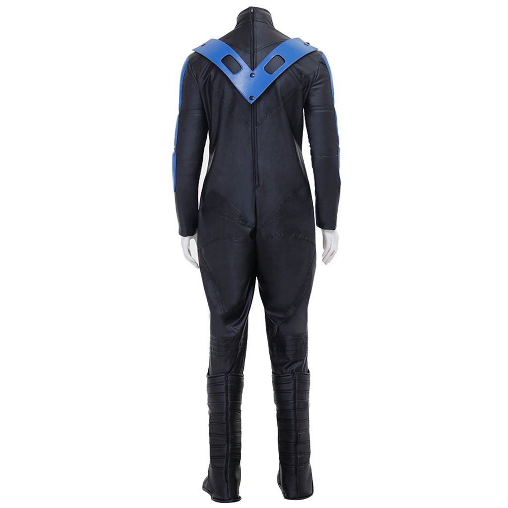 Nightwing Cosplay Deluxe Halloween Kostüm für Männer - Superheldenanzug für ultimative Fans