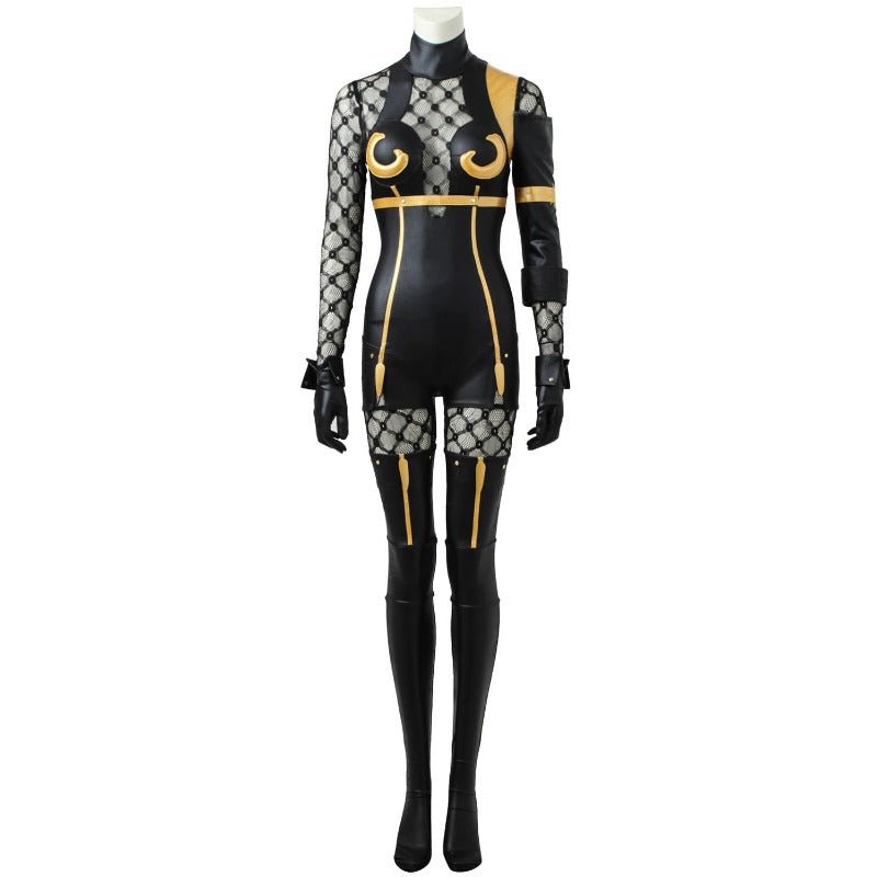 NieR Automata Operator 6O/21O Schwarzer Jumpsuit Cosplay Kostüm für Frauen