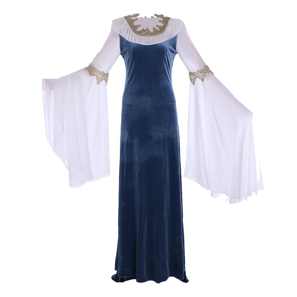 Halloween Frauen Europäisches Mittelalter Hof Vampir Cosplay Kostüm