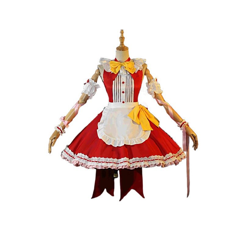 Touhou Project Flandre Scarlett Halloween Cosplay Kostüm Karneval Outfit
