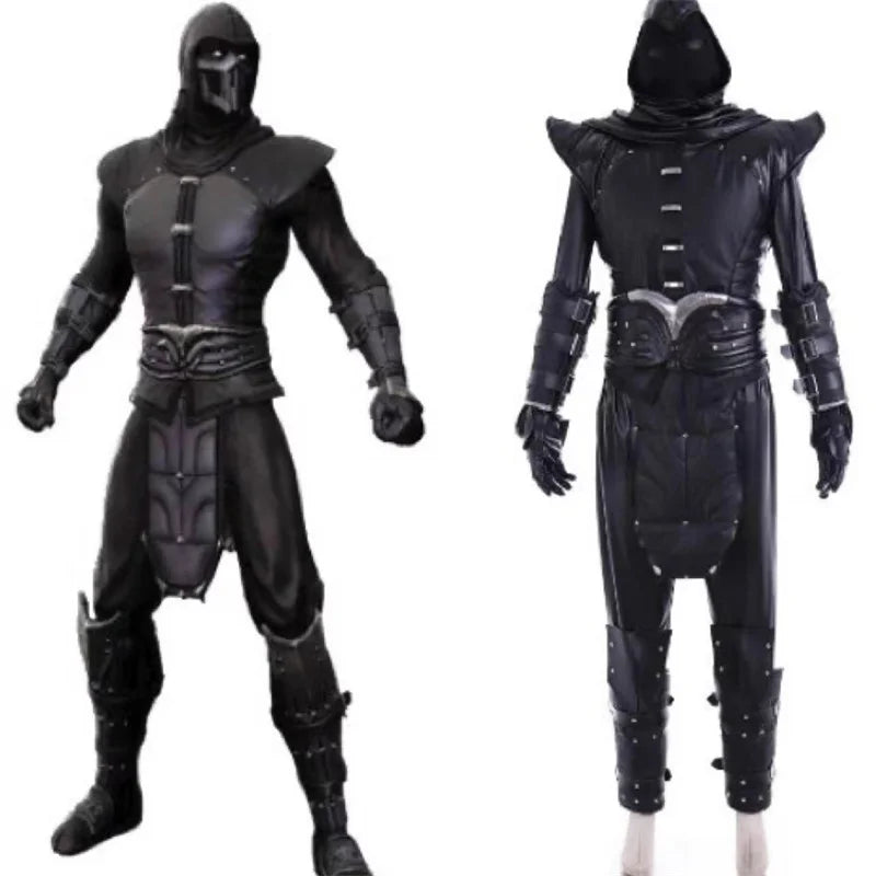 Noob Saibot - Mortal Kombat Schwarzer Ninja Kampfanzug für Männer