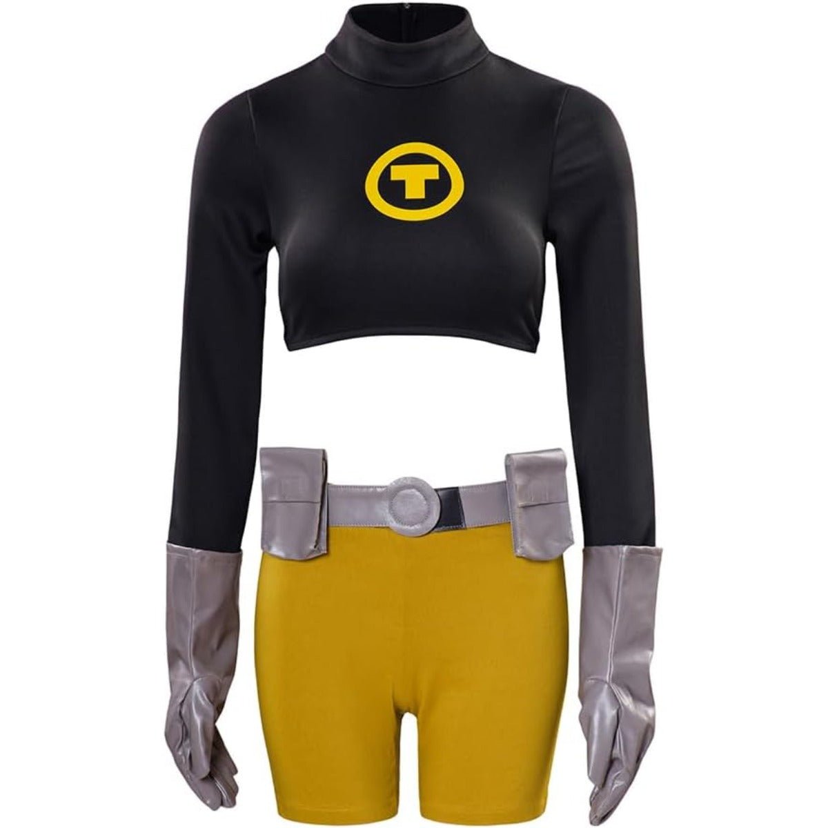 Damen Teen Titan Cosplay Kostüm Terra Superhero Anzug für Halloween