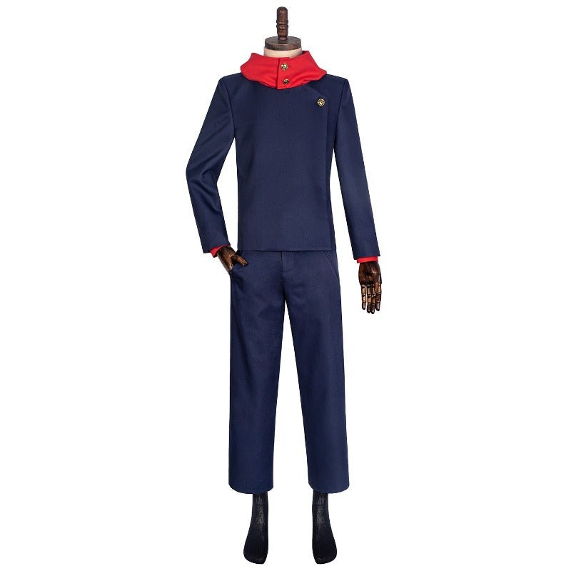 Jujutsu Kaisen Yuji Itadori Cosplay Kostüm für Halloween und Anime-Events