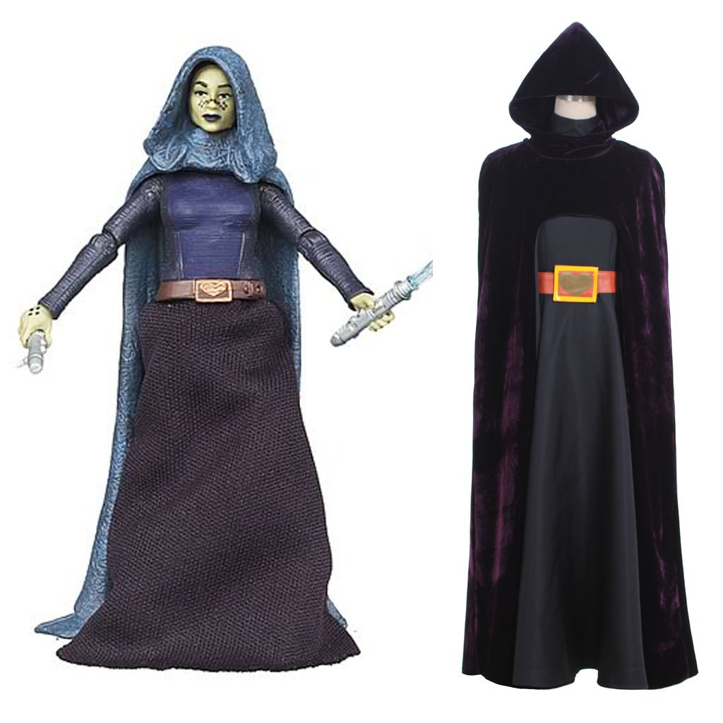 Star Wars Barriss Offee Cosplay Kostüm | Jedi-Ritter Outfit für Frauen