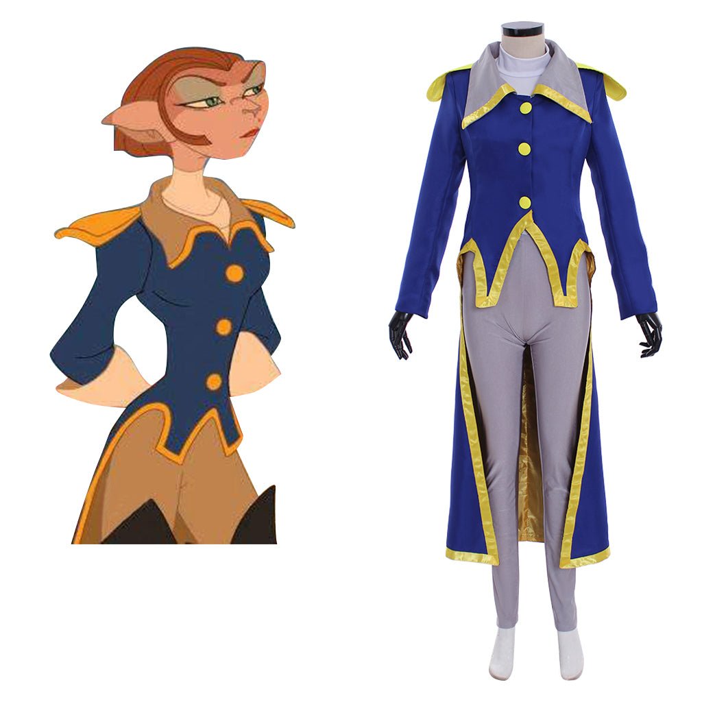 Captain Amelia Cosplay Kostüm | Treasure Planet Anime